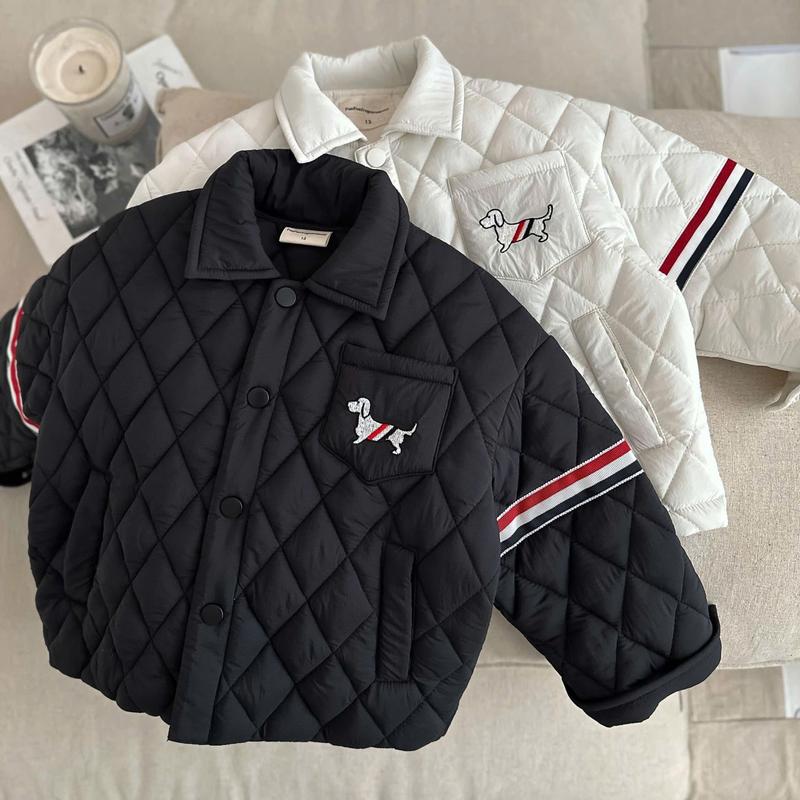 Áo Khoác Phao Bomber Trám 2 Màu 10-28Kg 1,5 đến 8 tuổi Cho bé Trai và Gái