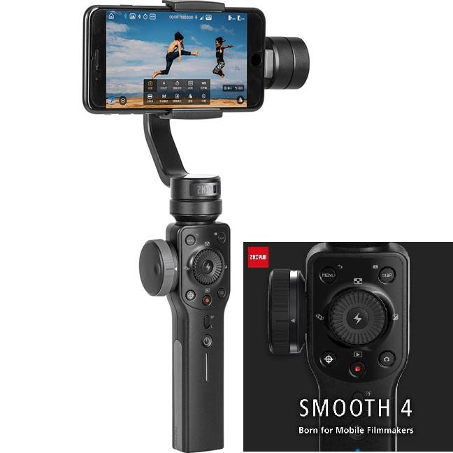  Zhiyun Gimbal Cầm Tay Smooth 5 Chống Rung Cho Điện Thoại Full Box Nguyên Seal Phiên Bản Nâng Cấp Từ Smooth 3 Và Smooth Q 