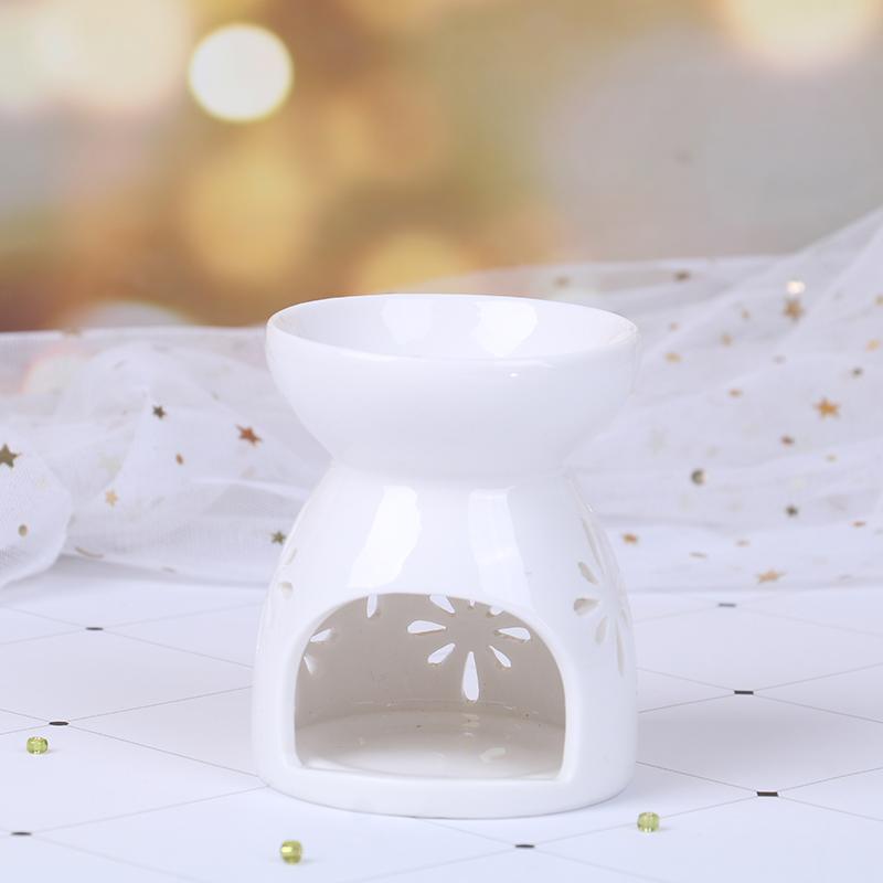 Product Introduction of [TUNI]  Ceramic Essential Oil Lamp Aroma Burner Aromatherapy Candle Fragrance Holder 16