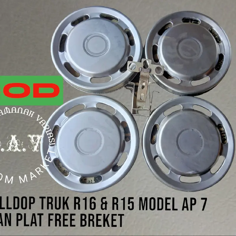 WHEELDOP DOP RODA R16 & R15 TRUCK.BUS. 1 set(4biji) Truk 8