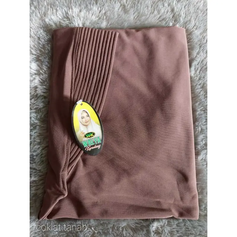 Walya Kerudung Hijab Bergok Polos Oval Ukuran L Jersey Korea Nyaman Instan Hitam Muslim Pad Standar Bahan Import Jahitan Rapi Pet Antem Cocok Untuk Kegiatan Kasual Di Semua Musim 1