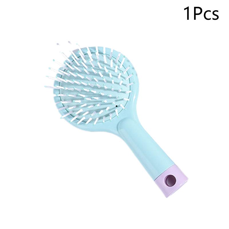 Product Introduction of 1Pcs Hair Brush Simplicity Fashion Solid Color Massage Air Cushion Comb With Mirror Lovely Hair Care Tool 27