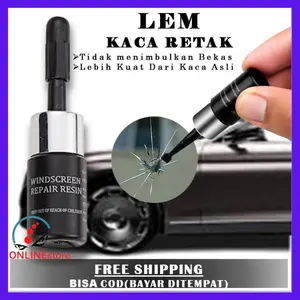 Inovasi Tani - Alat Reparasi Kaca Mobil Retak Car Window Crack Repair Repair Kit Glass Lem Perekat Kaca Mobil Hp Aquarim Penutup Penghilang Retak Super Kuat Tanpa Bekas Ori-COD