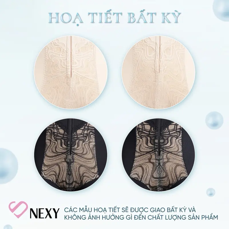 {Snexy- Quần định hình }:[ Ren hoa tiết sóng - New cải tiến ] Quần Định Hình NÂNG MÔNG 3D hỗ trợ nâng mông + gen bụng cho nữ. Kháng khuẩn 7A, quần gen nịt bụng cao cấp. Quần định hình eo chất lượng 8