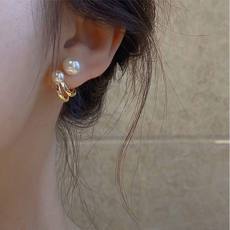 Anting Tindik Anting Simple Elegant Aksesoris Wanita AT300 3