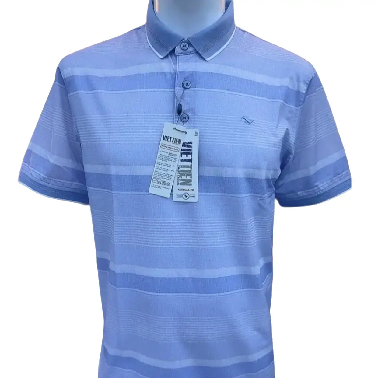 Áo Thun PoLo Việt Tiến Có Túi Dáng Regular  Menswear