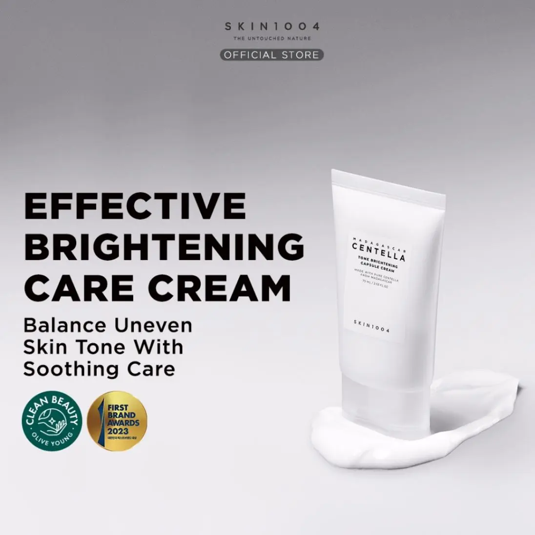 SKIN1004 Madagascar Centella Tone Brightening Capsule Cream 75ml SE67OS