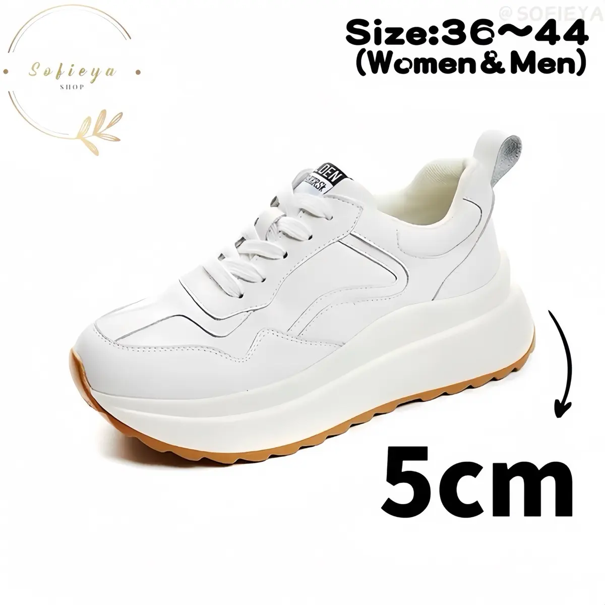 Sofieya Walking Shoes Trend simple Rubber Shoes women sneakers Casual Girl Sports Shoes