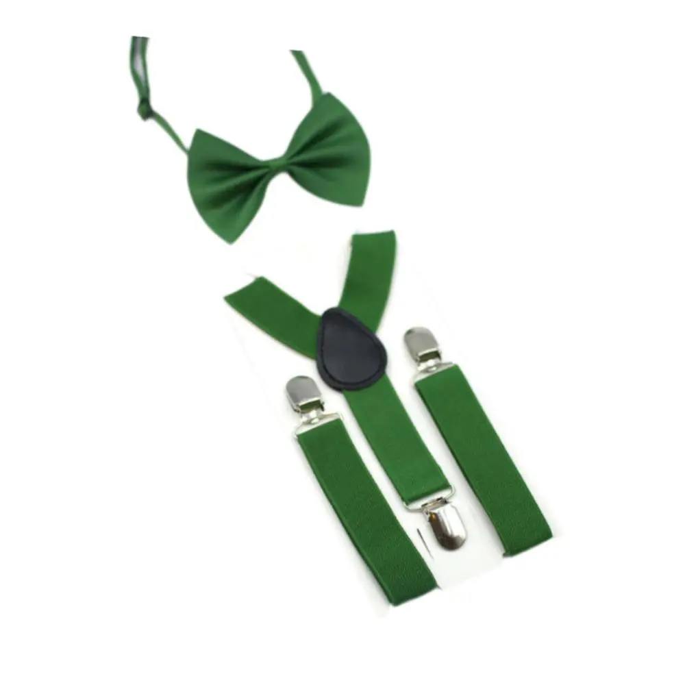 Kids Suspenders with Bow Tie Y Shape Brace for Children Baby Cosplay