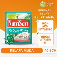 Gambar NutriSari Kelapa Muda 40 sachet - Minuman Buah Vitamin C dari Nutrimart Store Kota Administrasi Jakarta Utara 1 Tokopedia