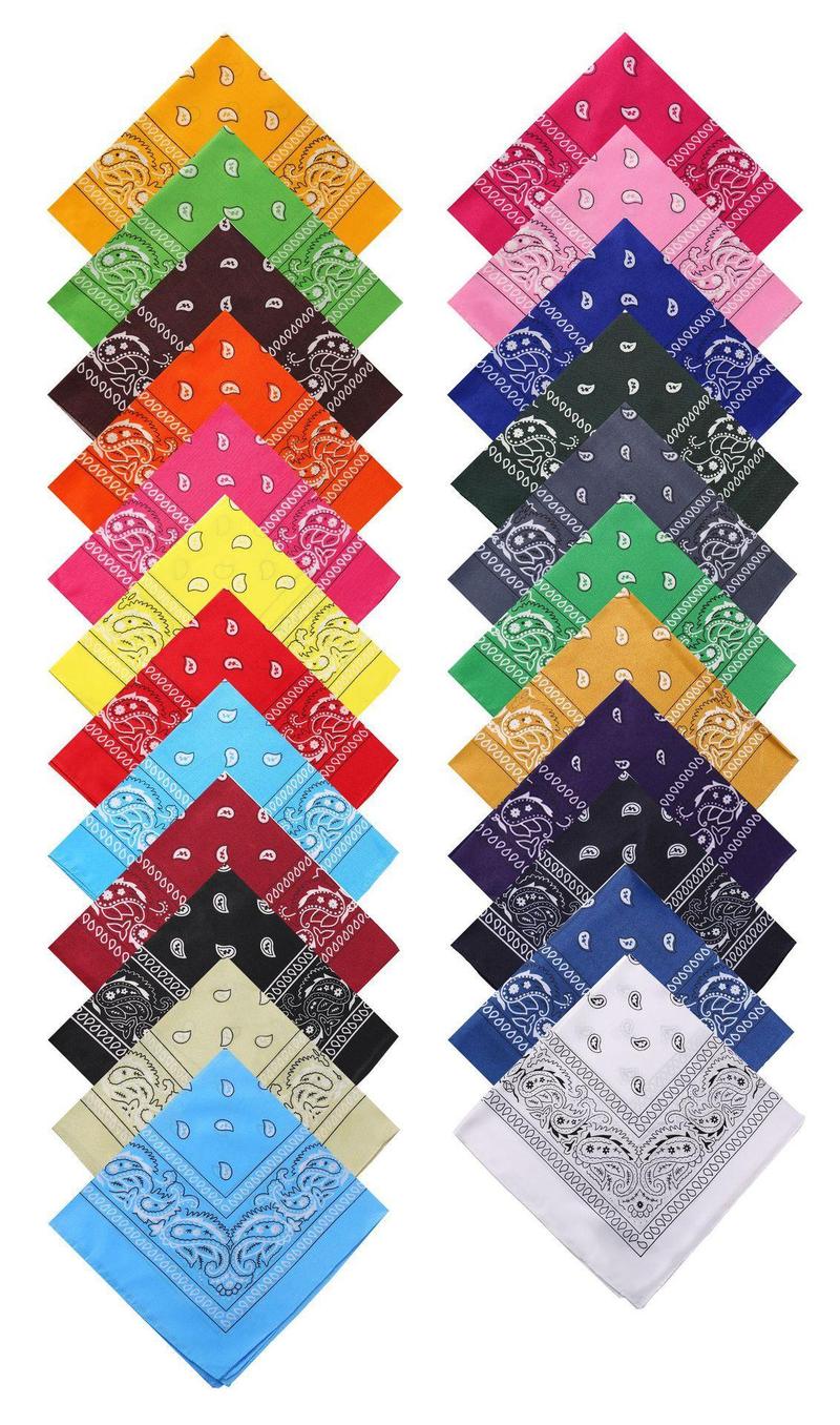 Product Introduction of European and American Outdoor Cycling Multifunctional Headscarf Paisley Bandana Magic Headscarf 7