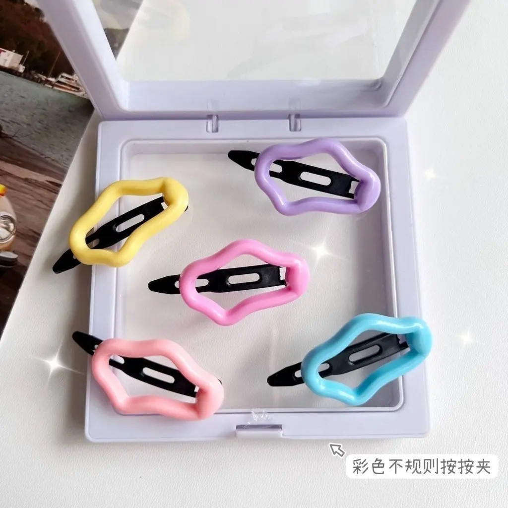 Acrylic Color Cloud Hair Clip For Women Cute Simple Korean Elegant Fashionable Versatile Hairpin Hair Accessories