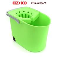 Gambar TATAY 12 LTR EMBER PEL PERAS RECTANGULAR DENGAN RODA - HIJAU LIME dari AZKO ID Kota Bekasi 1 Tokopedia