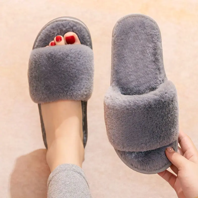 Dép Lông Mịn, Phong Cách Hàn Quốc Mới, Dép Bông Hợp Xu hướng Gia Dụng, Nhồi Bông Hình Thỏ Lười Biếng, Dành Cho Nữ, Có Thể Mặc Ngoài Trời, Được Thiết Kế Theo Tên Trang Web DéP Slipper