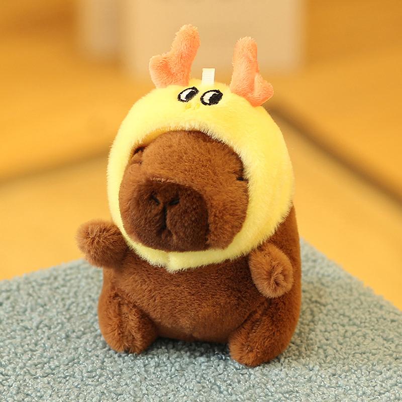 Product Introduction of Búp Bê Nhồi Bông Capybara, Mặt Dây Chuyền Móc Chìa Khóa Hoạt Hình, Búp Bê Nhồi Bông Mềm, Mặt Dây Chuyền Ba Lô, Móc Chìa Khóa Túi Xe Hơi, Trang Trí, Quà Tặng Trẻ Em, Móc Chìa Khóa 19