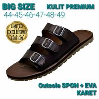 Gambar Sandal Slide Pria Slop Ukuran 44-45-46-47-48-49 BIG SIZE JUMBO Sandal Pria Bahan Kulit Sliders 3 gesper Kasual trendy Ori VANZAVA dari ARVIAN Footwear & Fashion Kab. Tasikmalaya 1 Tokopedia