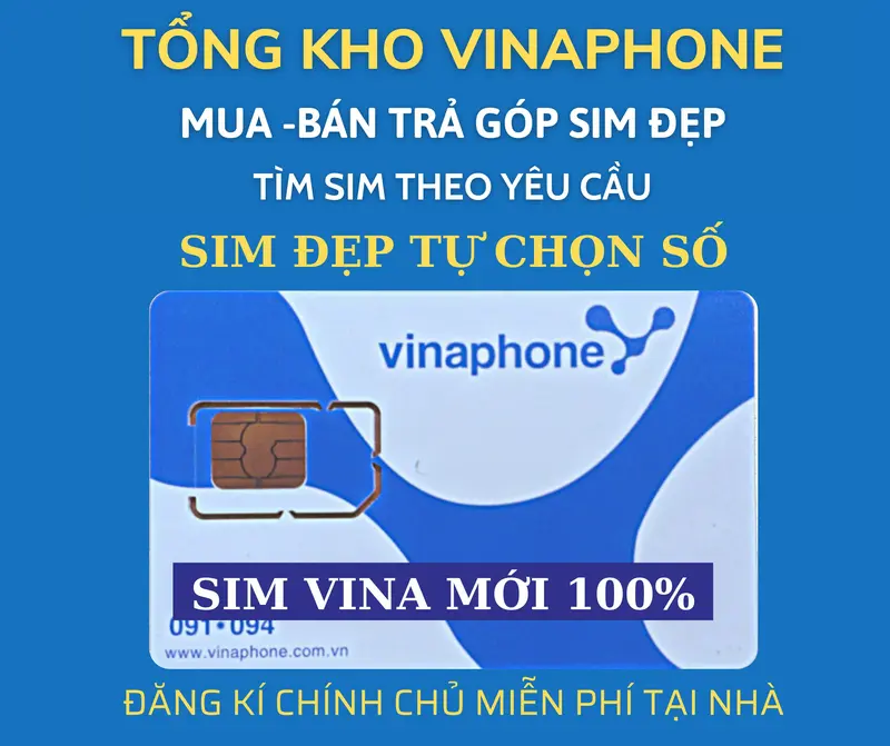 SIM VINA ĐẦU 09 -08 ĐỒNG GIÁ 300k LÔ 2. TỰ CHỌN SỐ ĐẸP. nhấn nút MUA hay vào Gio Hàng có sẵn list để chọn số ưng ý. ĐĂNG KÍ CHÍNH CHỦ TẠI CÁC CỬA HÀNG VNPT TOÀN QUỐC MIỄN PHÍ 1