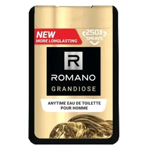 Romano Eau De Cologne Pocket Parfum Pria Grandiose Anytime 18ml