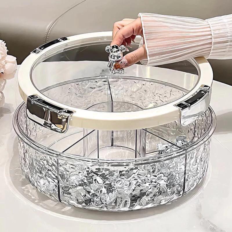 Product Introduction of MỚI Khay đựnġ Mứt Tết, Bánh Kẹo  Khay đựnġ Trong Suốt Chia Ngăn Acrylic Sang Trọng 17