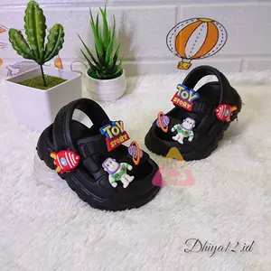 Sandal Anak Laki Laki Tali Belakang Karakter Toy Story Viral