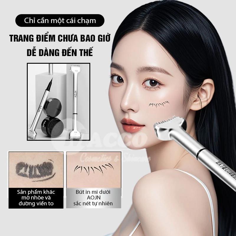 LUCK Hai Đầu Mi Dưới Seal Pen Chống Thấm Nước Tự Nhiên Bút Kẻ Mắt Lâu Dài Không Làm Nhòe Mi Dưới Seal Plus Mực Mỹ Phẩm Nữ Trang Điểm - Màu đen cổ điển Cosmetic bút  kẻ bút  kẻ chì  kẻ bút kẻ  bọng mắt butkemat  2dau sáp  kẻ