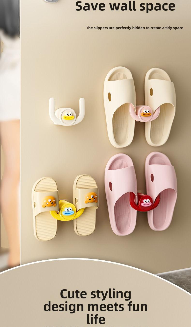 Product Introduction of Giá Để Dép Tắm Hút, Không Cần Khoan, Treo Tường, Sắp Xếp Giày, Có Lưu Thông Nước, Đựng Đồ Vệ Sinh Cá Nhân Và Đồ Dùng Tắm 12