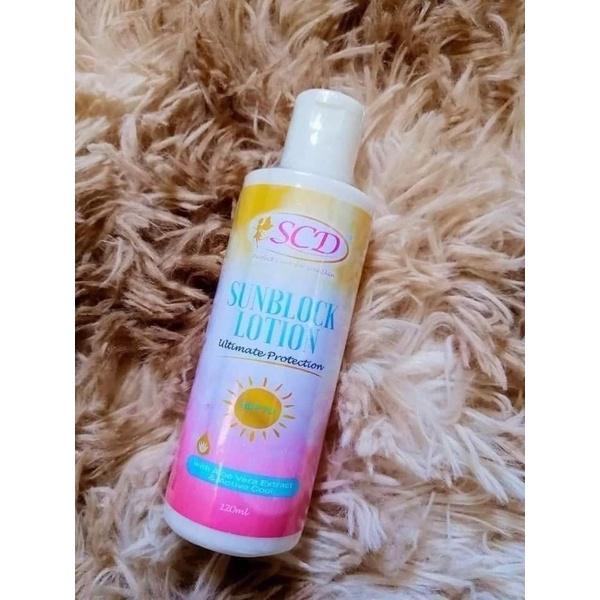SCD Sunblock Lotion With SPF70 120 ML Body Care Sunscreen Cosmetic ...