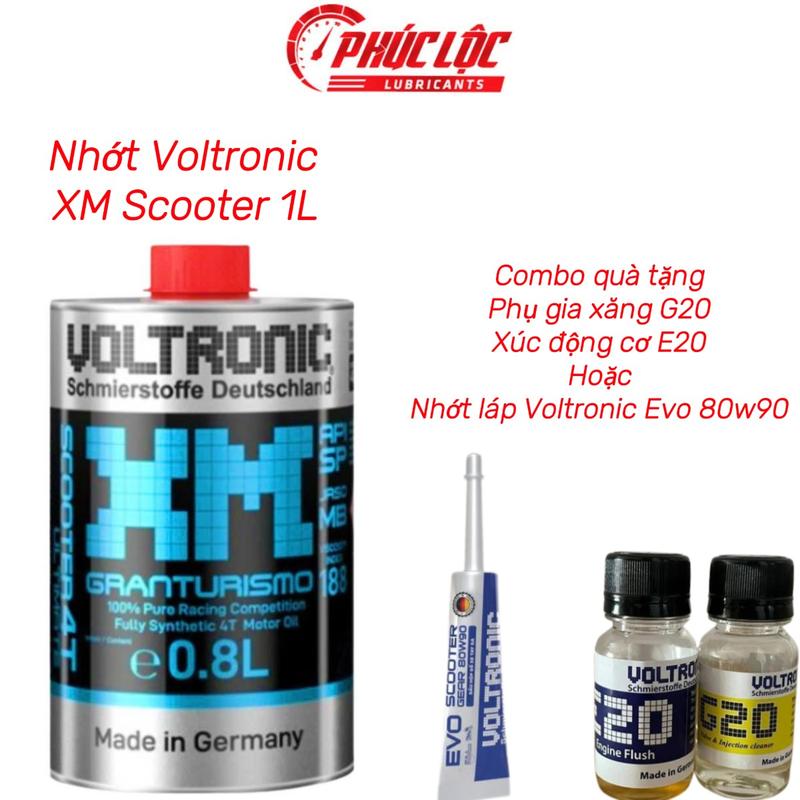 Dầu Nhớt Xe Tay Ga Voltronic XM Scooter Ultimate 0.8ml Chính Hãng Đức