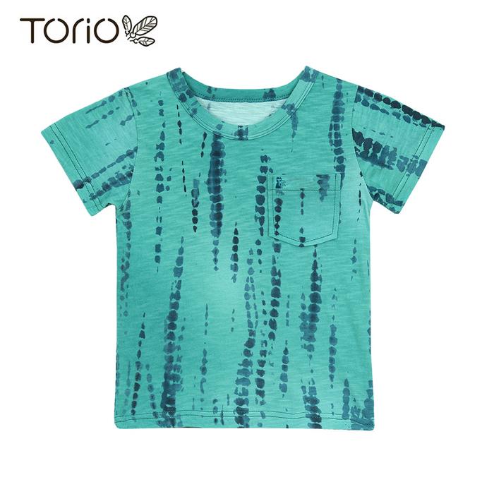 Gambar TORIO Basic T-Shirt Green Tie Dye 6-12 Tahun - Kaos Anak Laki-laki - 6-7 tahun dari Torio Kota Administrasi Jakarta Barat Tokopedia