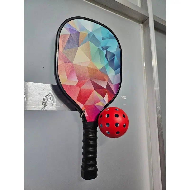 [HỎA TỐC] ⬛️ NHIỀU MÀU ⬛️ Móc treo vợt và banh PICKLEBALL cao cấp cực đẹp vợt 2