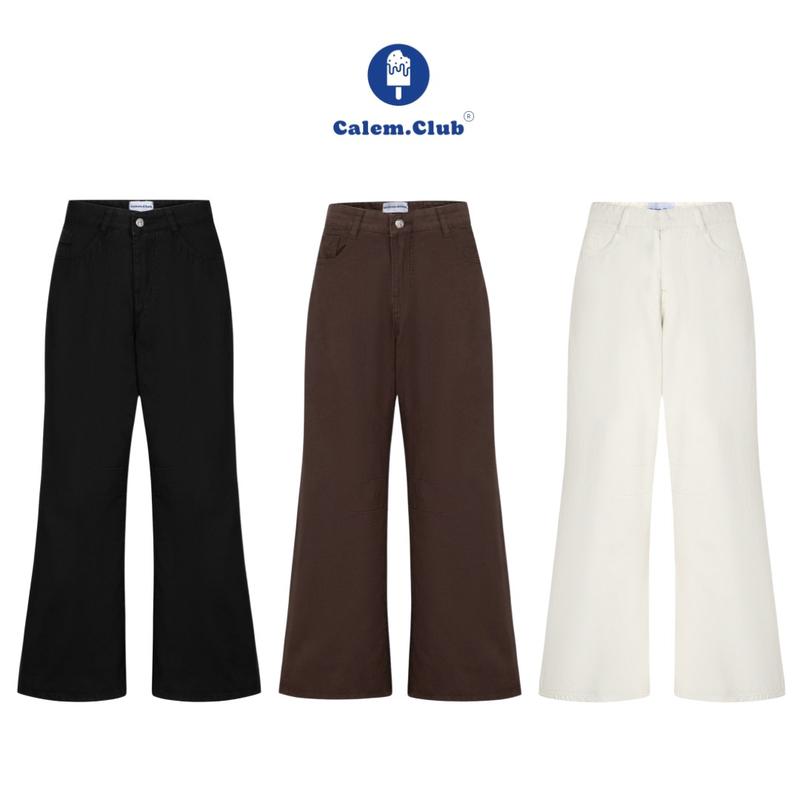 Calem club - Quần KAKI ống loe DISCO nhiều màu chất co giãn nhẹ quần ống loe nữ