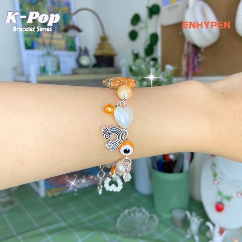 Gelang Manik Korea - Kpop Beads Bracelet by Kilau Pernik | VOL 3: BLACKPINK, RED VELVET, ENHYPEN ️ — Kpop fandom colour inspired 6