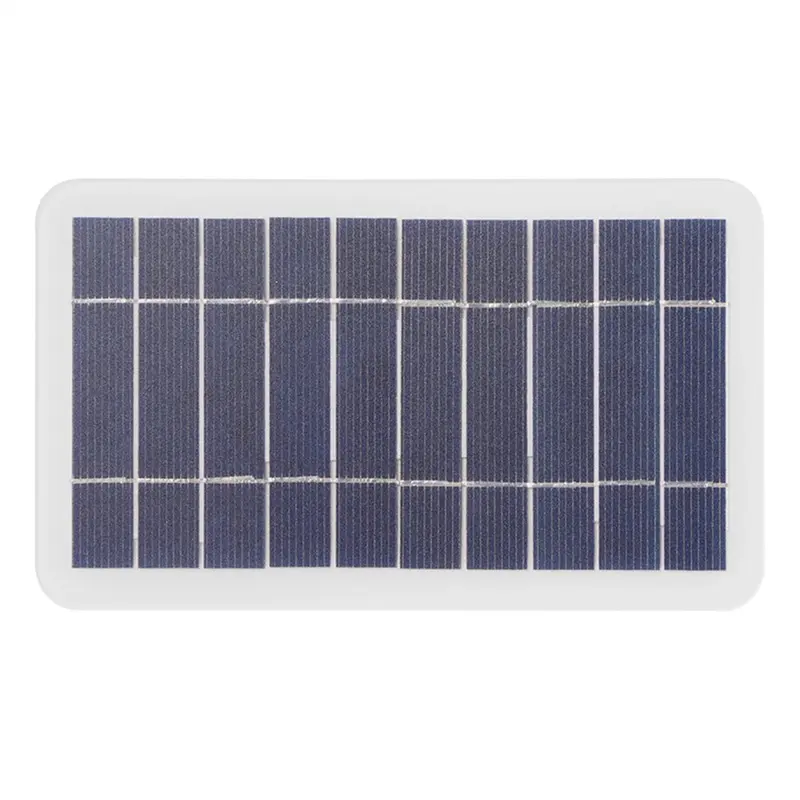 Bảng điều khiển năng lượng mặt trời, 2W, 5V, Cầm Tay, để sạc điện thoại nhanh, ngoài trời, bộ sạc năng lượng mặt trời mini 7