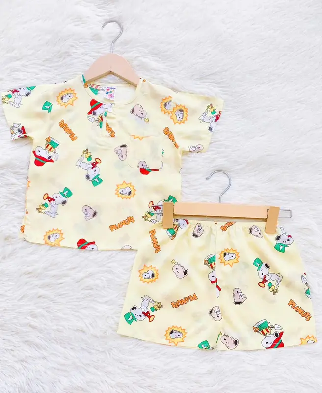 [COMBO 5] Đồ Bộ Tay Ngắn, Quần Ngắn Dành Cho Bé Trai Hoạt Hình (Size 3 - Size 12) Vải Co Giãn, Chất Vải Mịn Đẹp - BT1 2
