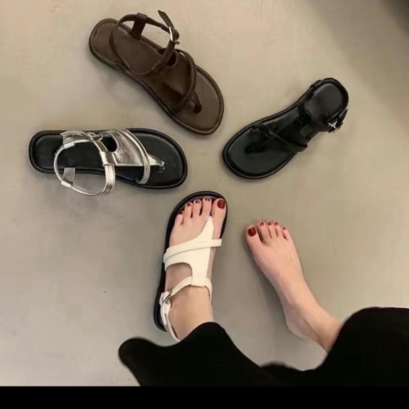 Sandan Nữ Kẹp Ngón Tam Giác đế xịn cao 1cm ( chân gầy lùi size) DéP GiàY Cao Su