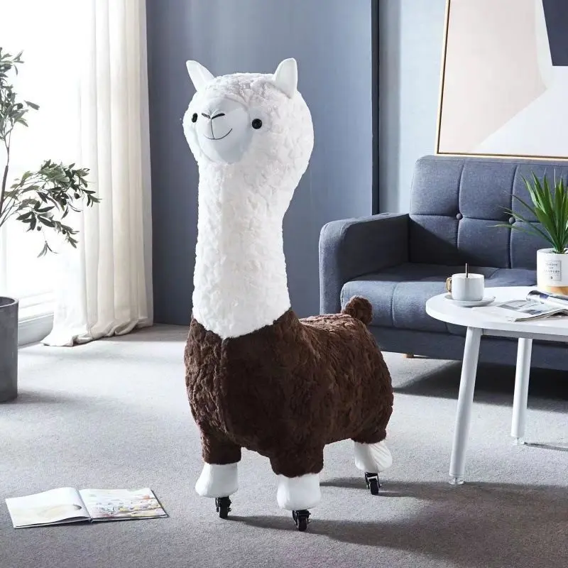 Ghế Alpaca, Đồ Chơi, Búp Bê Alpaca, Đồ Trang Trí Phòng Khách Ghế Động Vật, Ghế Đi Chơi Ghế Sofa Trẻ Em, Có Thể Tháo Rời Và Giặt Được, Ghế Đẩu Động Vật, Bán Chạy Năm 2025, Giá Hơn 1,000 HTK 0