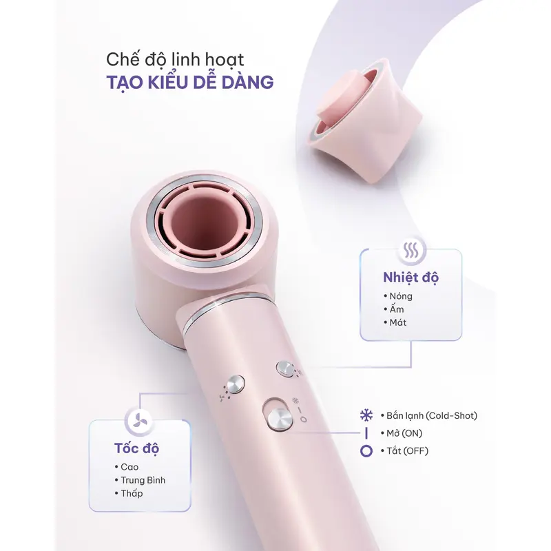 Máy Sấy Và Tạo Kiểu 5 Trong 1 Masuto AirStyler Công Nghệ Ion Bảo Vệ Tóc Tạo Kiểu Bảo Hành 24 Tháng 7