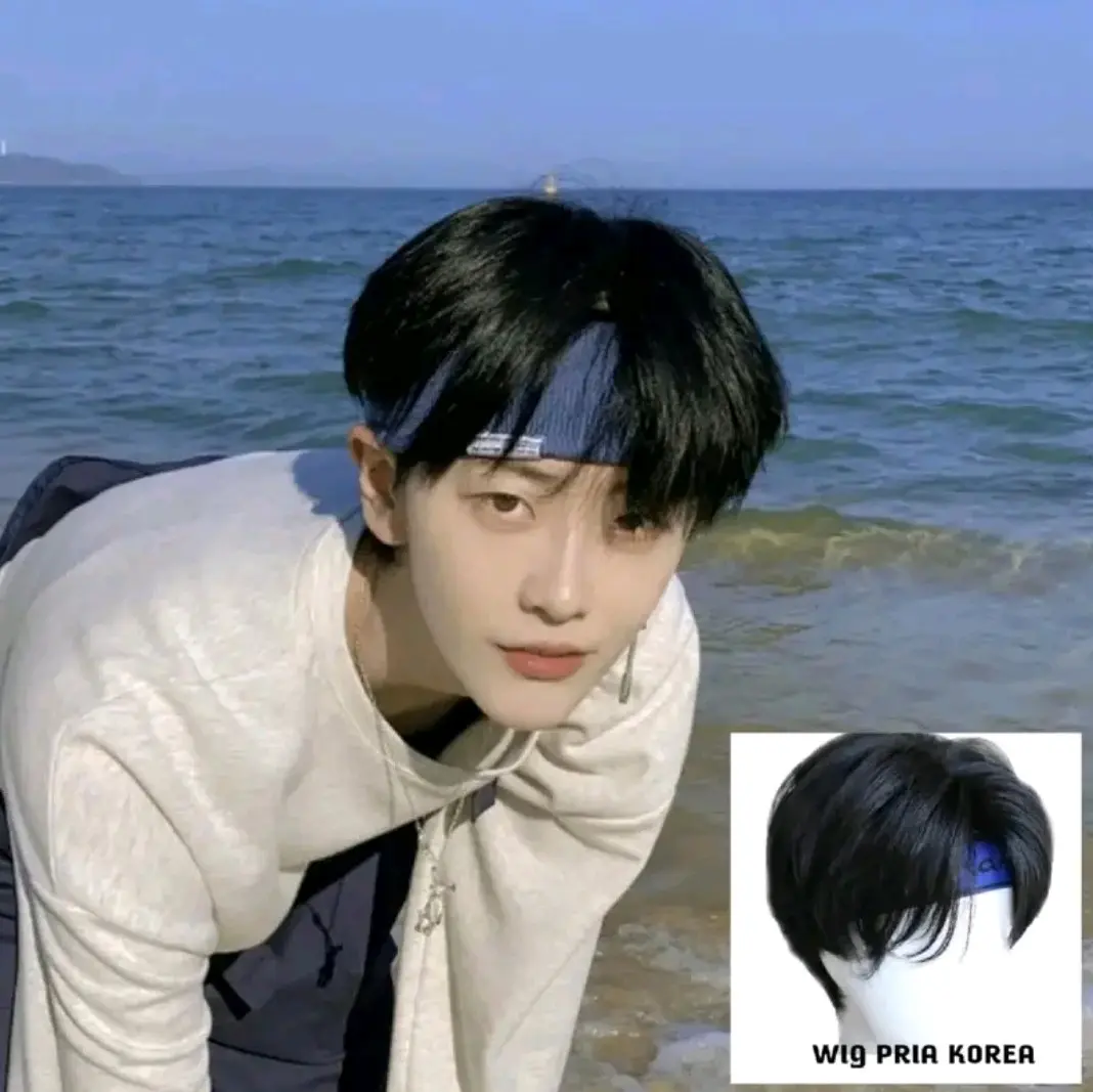 WIG PRIA PENDEK RAMBUT PALSU MURAH