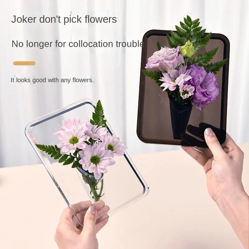  Bình Khung Ảnh Acrylic Đồ Trang Trí Hoa Sáng Tạo Đồ Trang Trí Nghệ Thuật Hộp Đựng Hoa Tươi Và Khô Bình Sáng Tạo 