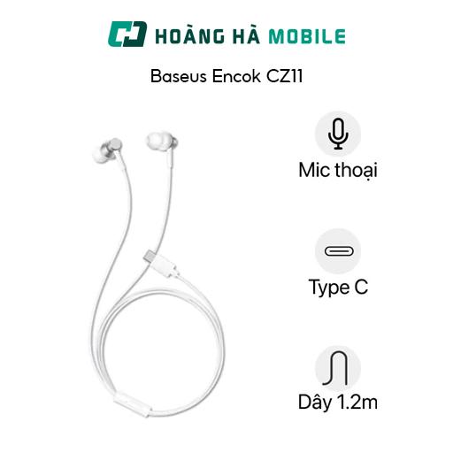 Tai nghe có dây Baseus Encok CZ11