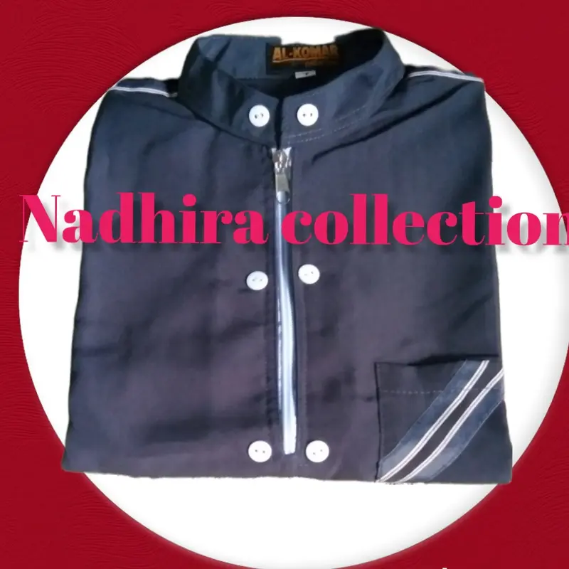 Baju Gamis Jubah Putih anak laki-laki lengan panjang 1