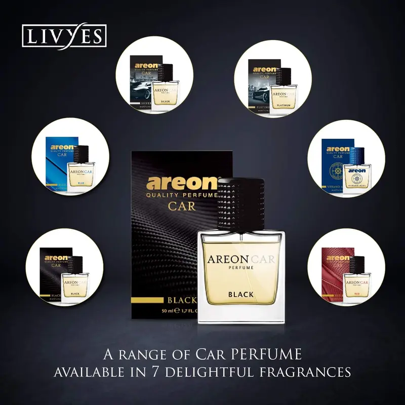 Air freshener Areon LUX perfume platinum, 50 ml. 4