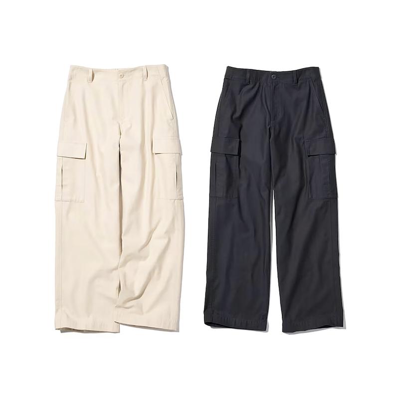 Quần Uni túi hộp ống suông - Chất liệu vải cao cấp - Hai màu sắc cơ bản