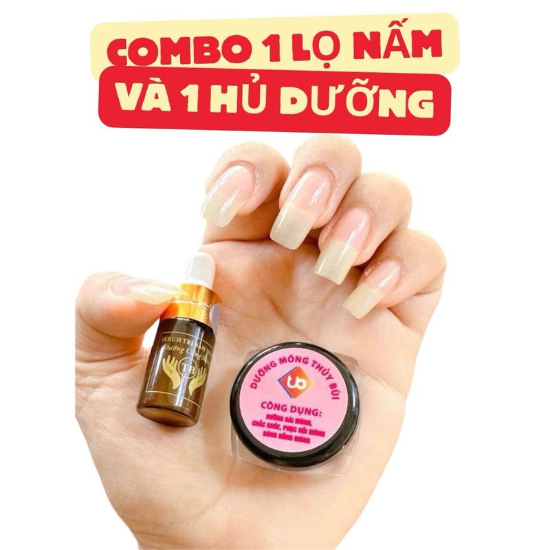 Combo 1 Hủ Dưỡng Móng Và 1 Lọ Nấm Móng , Chăm Sóc Móng Tay Và Móng Chân do Làm Nails Không chứa cồn