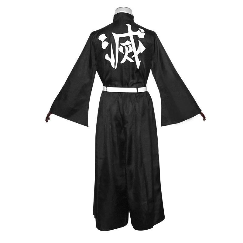 Anime Demon Slayers Kimetsu No Yaiba Muichirou Cosplay Costume Demon Slayer Uniform Wig Halloween Costume for Adults and Children 1