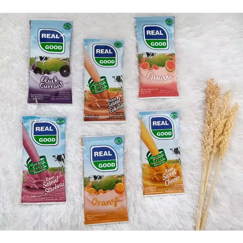 Paket Isi 20 Pcs Susu Real Good 50ml