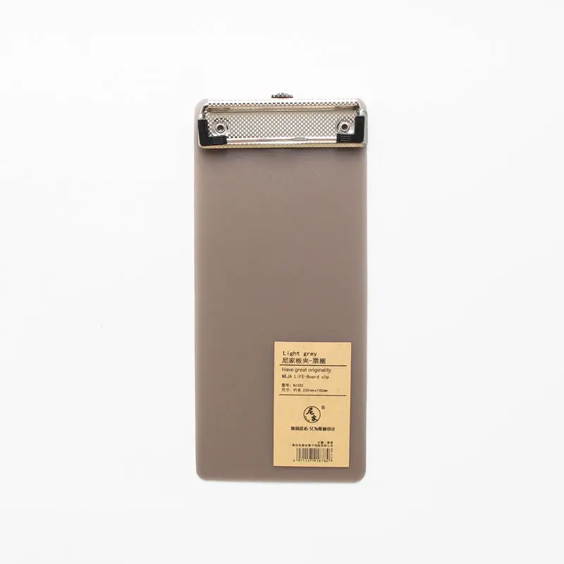 Kẹp Bảng, Phong Cách Muji, Thiết Kế Đơn Giản, Trong Suốt, Thích Hợp Đọc Tài Liệu Viết 6