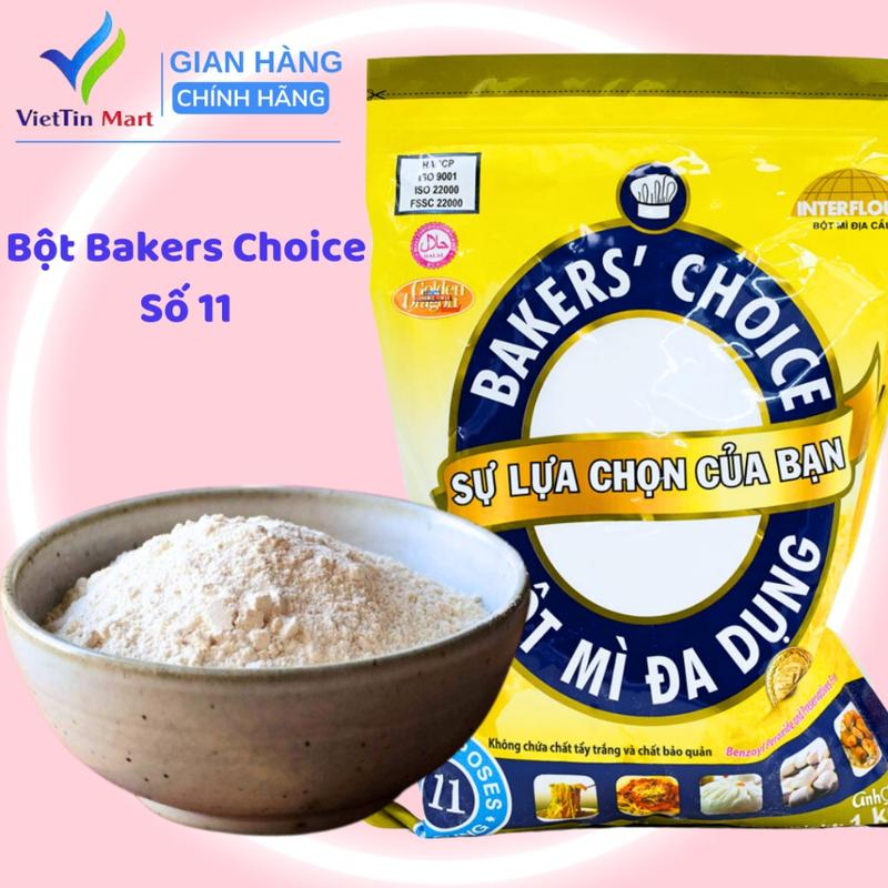  1kg Bột Mì Số 11 Baker's Choice   All Purpose Flour  