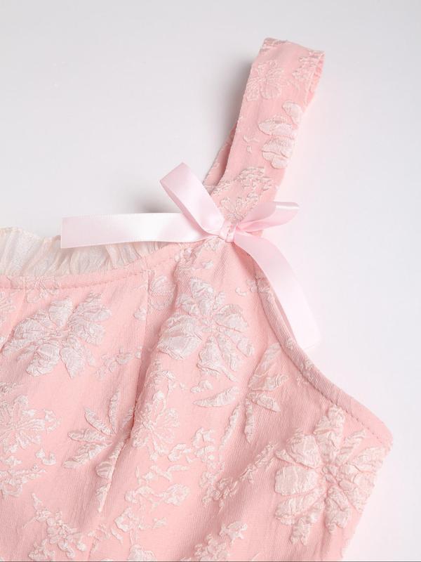 【Plus Size】 Floral Print Backless Zipper Dress, Elegant Dress for Party Wedding Guest, Women's Clothes for All Seasons 3