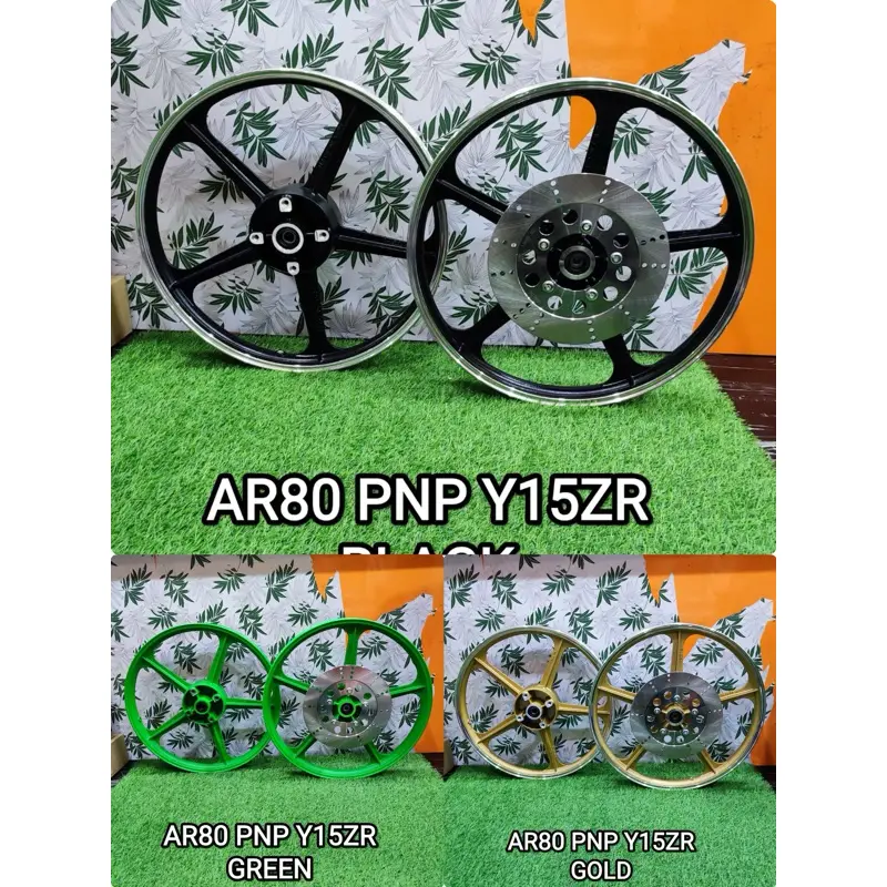 NEW SPORT RIM AR80 PNP Y15ZR Y16ZR KAWASAKI FULL CHOP 5 BATANG RIM ...